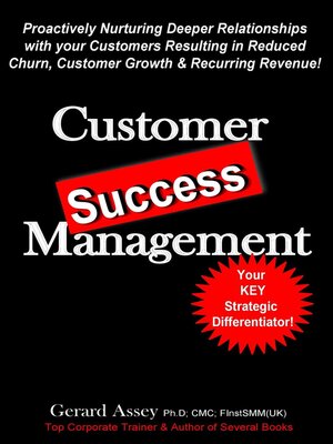 cover image of Customer Success Management